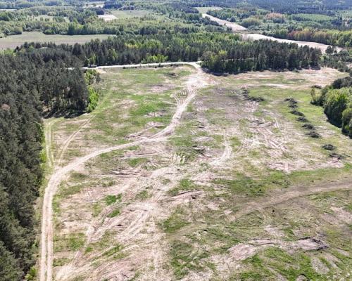 Działka przemysłowa 0,34 ha pod Wasilkowem