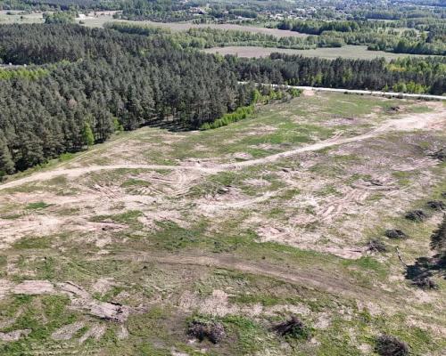 Działka przemysłowa 0,34 ha pod Wasilkowem