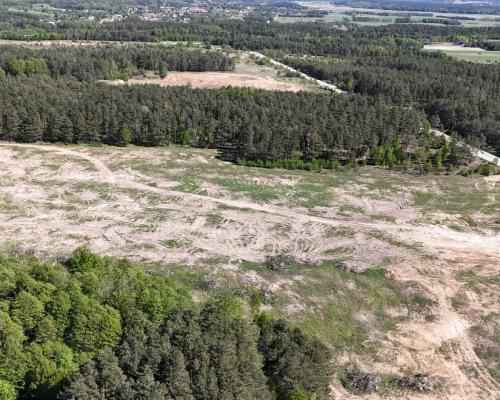 Działka przemysłowa 0,34 ha pod Wasilkowem