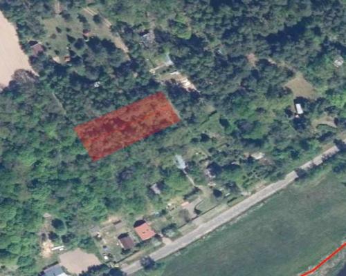 Działka rekreacyjna nad Narwią