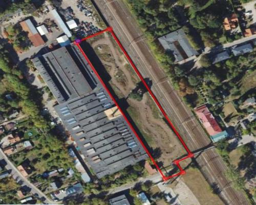 Plac przemysłowy 11000 m2