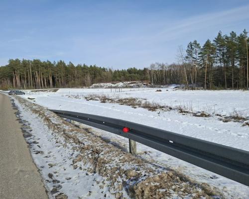 działka 4500 m2 przy DK 8