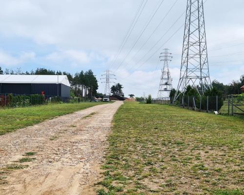 Plac 1000 m2 - 8000 m2 na Wygodzie