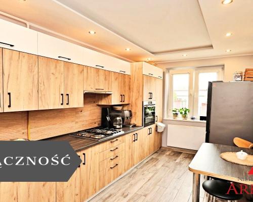 2 pokoje na parterze 55 m2 z balkonem, Sródmieście