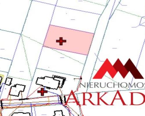 Arakcyjna działka w Kowalu 1000 m2