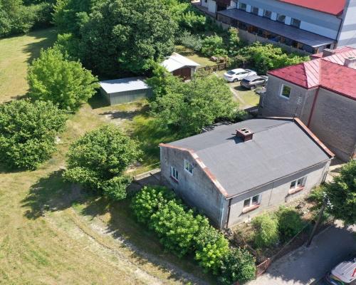 działka inwestycyjna Lipno z budynkiem