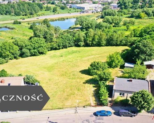 działka inwestycyjna Lipno z budynkiem