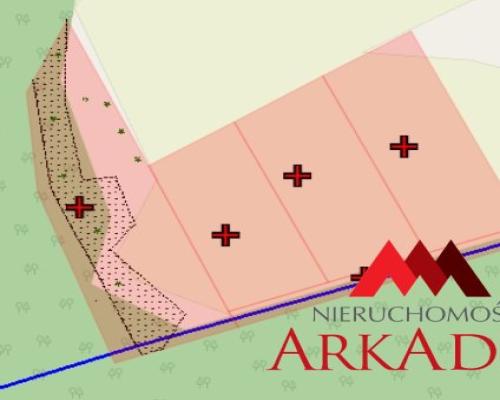 Działki z warunkami Gmina Wielgie