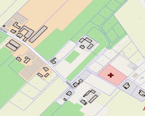 działka na sprzedaż Szpetal Górny- SADOWA