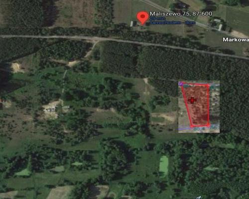Działka Maliszewo/Lipno