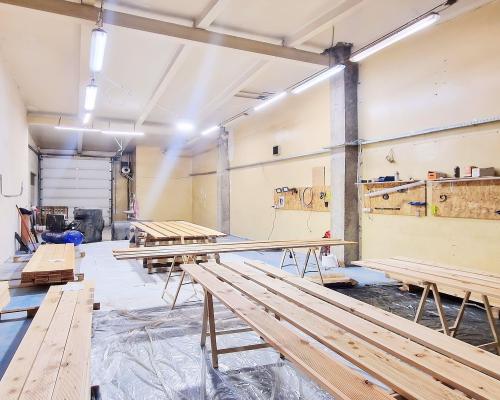 Widzew - do wynajęcia hala 214 m2 al. Piłsudskiego