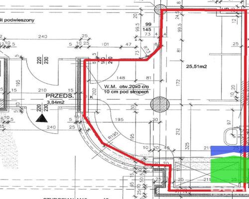 Centrum - gabinet 25,5 m2 parter