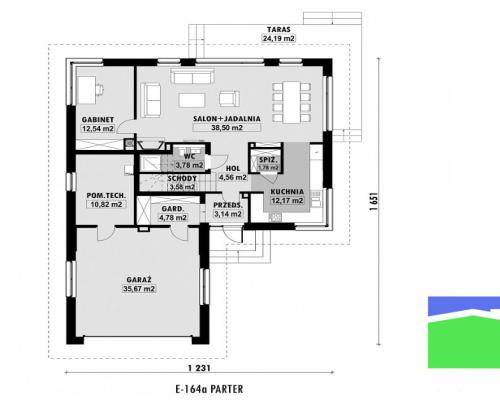 Widzew os. Nowosolna działka o pow. 2339 m2