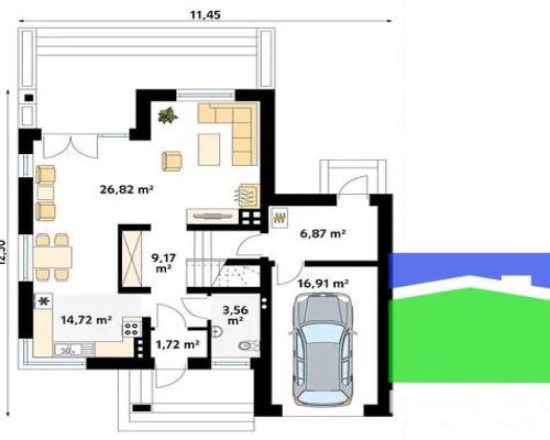 Widzew - działka budowlana z PnB o pow. 1100 m2