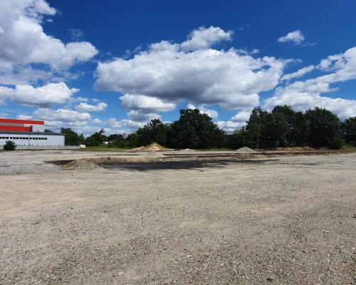 Teren 3,93 ha z bocznicą kolejową woj. łódzkie