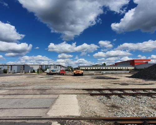 Teren 3,93 ha z bocznicą kolejową woj. łódzkie