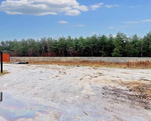 Widzew - działka do wynajęcia 1100 m2 kontenery