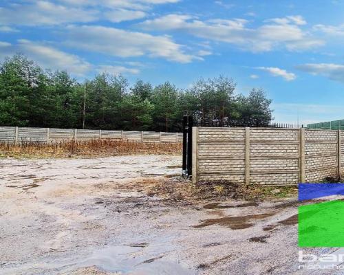 Widzew - działka do wynajęcia 1100 m2 kontenery