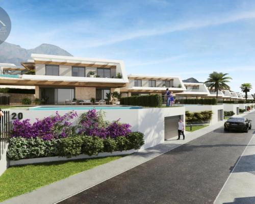 NOWY PROJEKT DOMÓW Z WIDOKIEM NA MORZE W POLOP