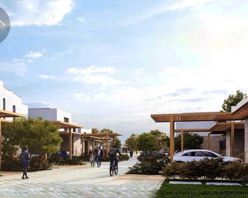 Domy szeregowe zaledwie 400m od morza w Denia