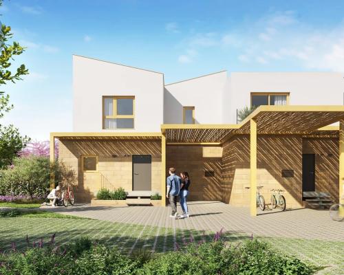 Domy szeregowe zaledwie 400m od morza w Denia