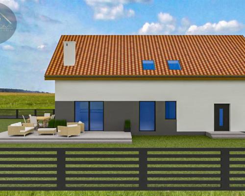 DOMY WOLNOSTOJĄCE W LUTOMI DOLNEJ/ 157M2/5 POKOI