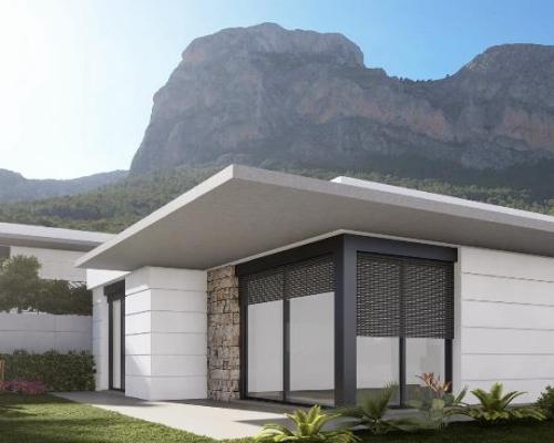 Doskonała willa z widokiem na góry w Polop