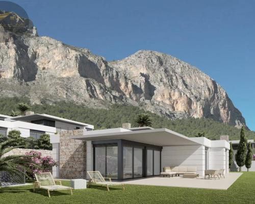 Doskonała willa z widokiem na góry w Polop