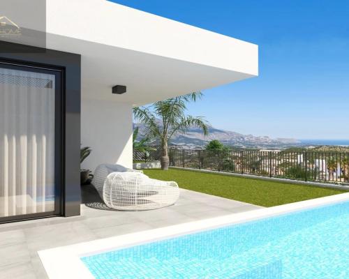 NOWOCZESNA WILLA POŁOŻONA U PODNÓŻA GÓR