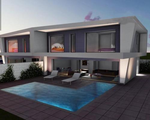 WILLA W ZABUDOWIE BLIŹNIACZEJ W GRAN ALACANTE