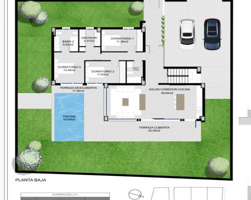 Wille z górach z widokiem na morze