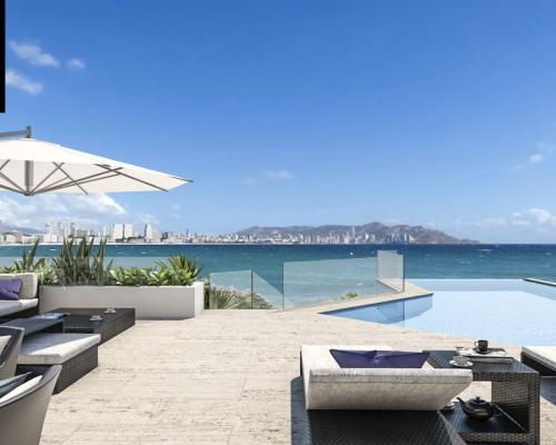 Luksusowy apartament w pierwszej linii plaży