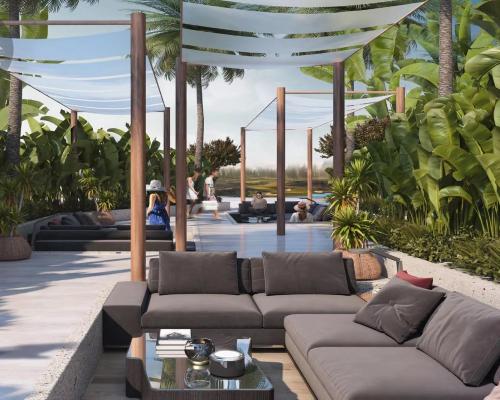 Apartamenty z polem golfowym