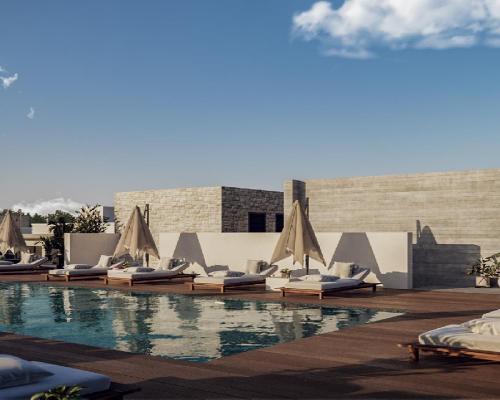 Apartamenty z basenem na dachu