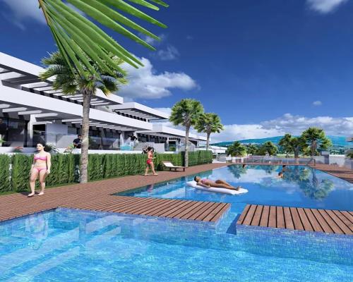 Apartament przy polu golfowym w Algorfa