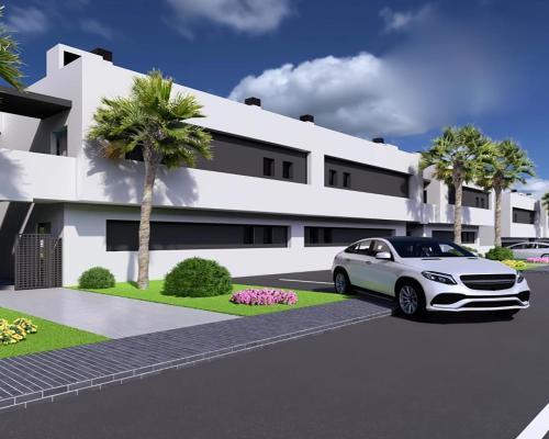 Apartament przy polu golfowym w Algorfa