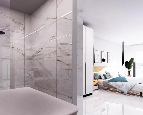 Apartament przy polu golfowym w Algorfa