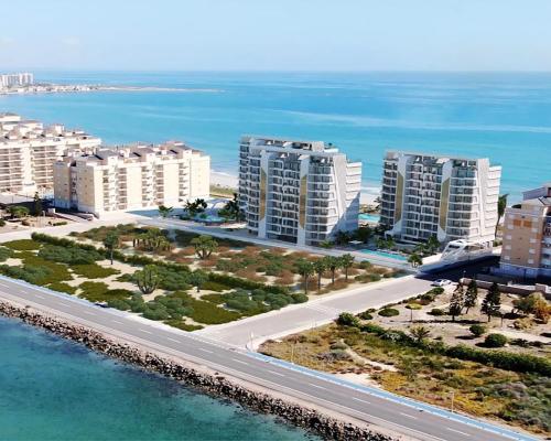 Apartament z widokiem na morze w La Manga