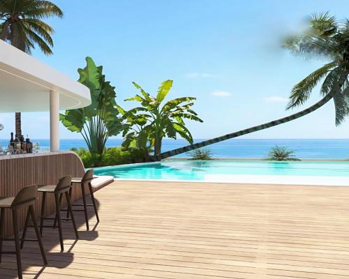 Apartament z widokiem na morze w La Manga