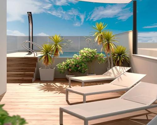 Nowy apartament 190 metrów od plaży w Torevieja