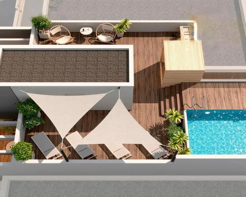 Nowy apartament 190 metrów od plaży w Torevieja