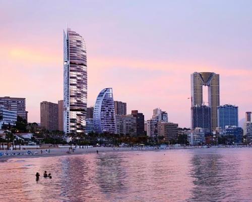 Apartamenty z widokiem na morze w Benidorm