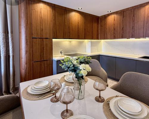 Nowoczesne apartamenty 245 metrów od morza