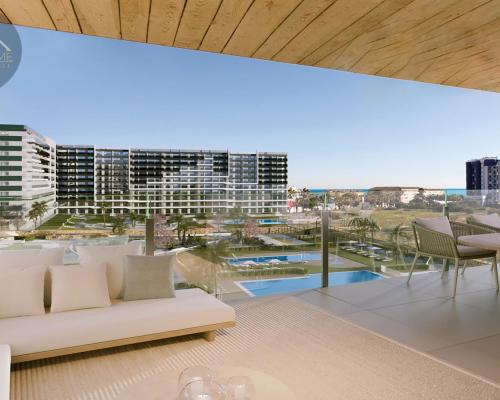 Nowe mieszkanie 50 m od morza w Punta Prima