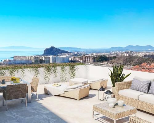 Wspaniały apartament z widokiem na morze w Águilas