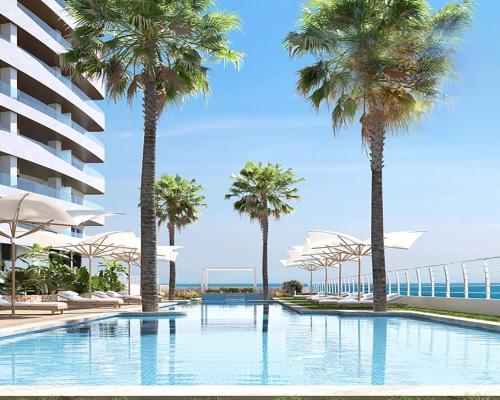 Apartament z widokiem na morze w La Manga