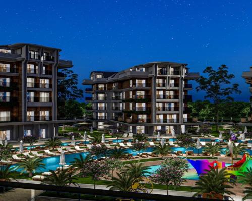 Nowoczesne apartamenty w Alanyi - dzielnica OBA