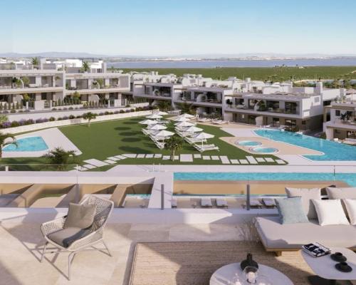 Apartament na nowoczesnym osiedlu w Torrevieja