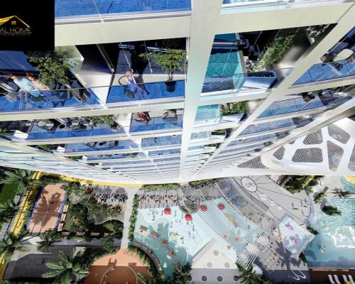 Apartamenty FASHIONZ RESIDENCES - taras z basenem