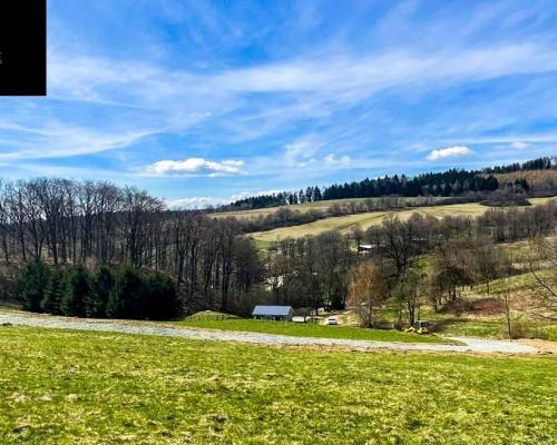 DZIAŁKI W MALOWNICZEJ MIEJSCOWOŚCI, WIDOK NA GÓRY